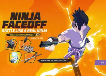 Naruto Shippuden Collaboration: Nine Tail Fox, New Skill, Throwables and New Map