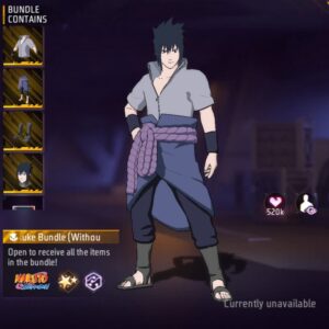 Sasuke Bundle (Without Katana)