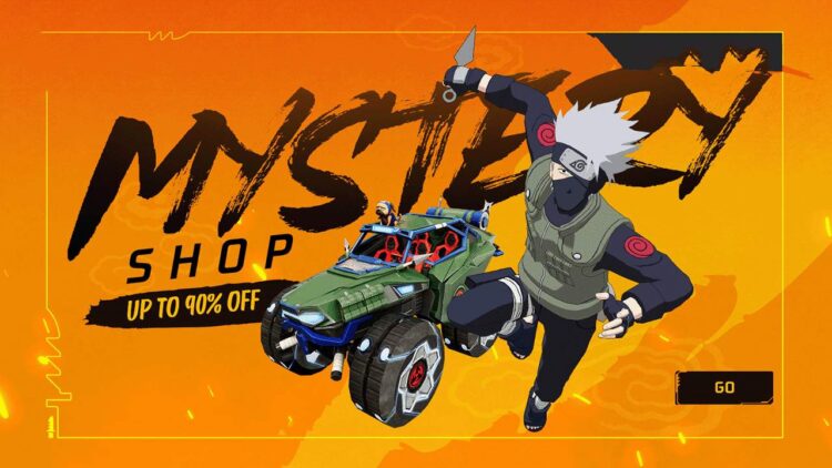 Kakashi Themed Mystery Shop Event January 2025