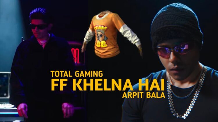 Arpit Bala in Free Fire Arpit Bala x Total Gaming x Free Fire India Official - New Collaboration Full Details