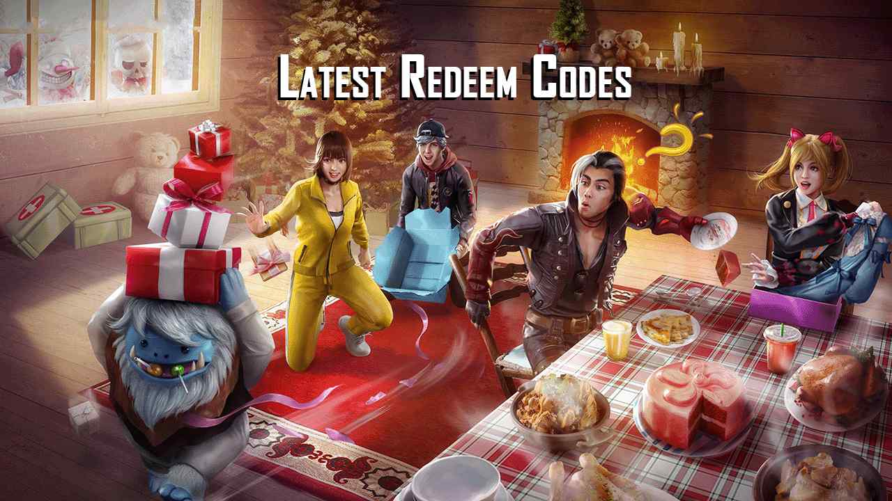 Garena Free Fire Latest Redeem Codes