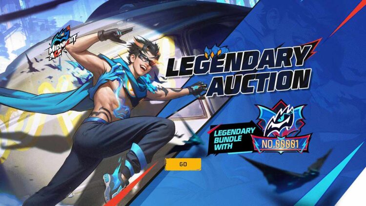 Free Fire Legendary Auction Event Is BACK! Midnight Vanguard Bundle Coming Soon!