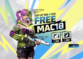 Free MAC10 Skin in April Month's Top Up Event of Free Fire - Get Poison Sundew Bundle