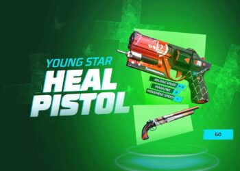 Free Fire New 'Young Star' Heal Pistol Skin Coming in Faded Wheel Event
