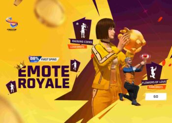 Flowers of Love Rare Emote Relaunching - New Raining Coins Lead Emote Royale Coming to Free Fire