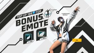 Get Free Soaring Up Emote in June Month's Top Up Event of Free Fire - Claim Aero Ready Bundle