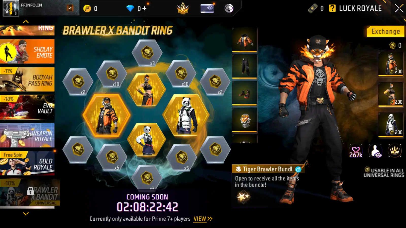 Brawler x Bandit Ring Event