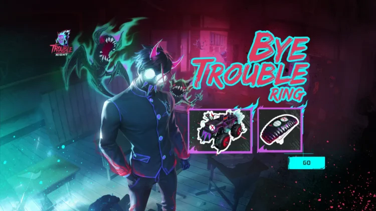 Bye Trouble Ring Event Garena Free Fire