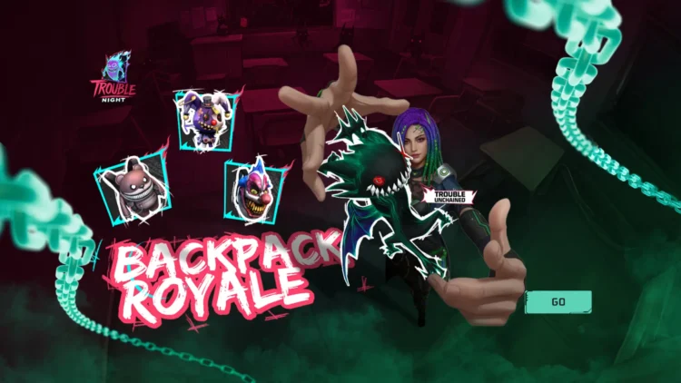 New Trouble Unchained Backpack is coming in Backpack Royale Event