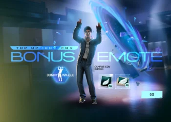 Get Free Bunny Wiggle Emote from Bunny Top Up Event