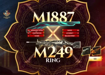 Unlocking New Weapons and Rewards in the M1887 x M249 Ring Event in Garena Free Fire
