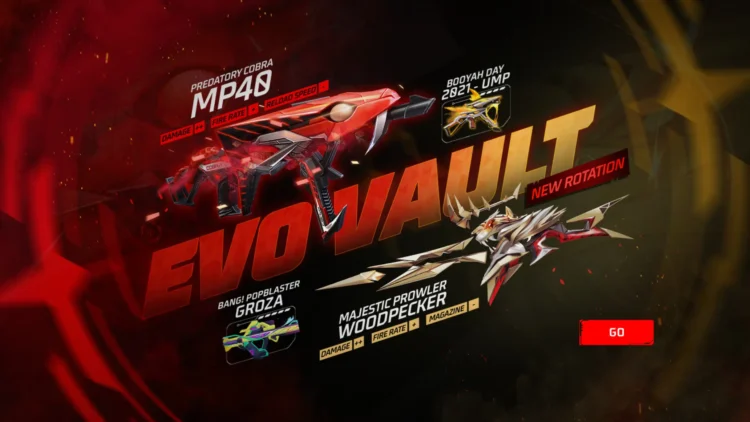 Cobra MP40 is returning in Evo Vault Event - Detail Information on Next November Month 2025 Evo Vault Event of Free Fire