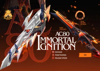 Exchange Your Universal Ring Tokens for the New AC80 - Immortal Ignition in the AC80 Ring Event Arriving in Free Fire