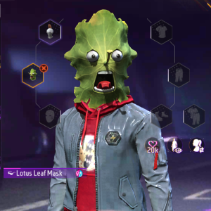Lotus Leaf Mask