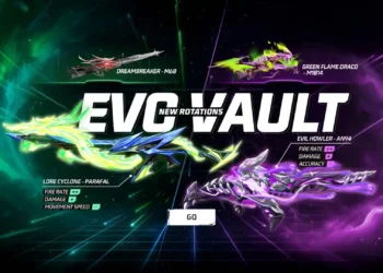 February 2026 Evo Vault Event of Free Fire! Unlock Evo PARAFAL - Lore Cyclone and AN94 - Evil Howler