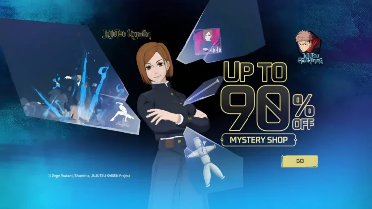 Jujutsu Kaisen Mystery Shop Event Nobara Kugisaki Bundle and Exclusive Rewards in Free Fire MAX