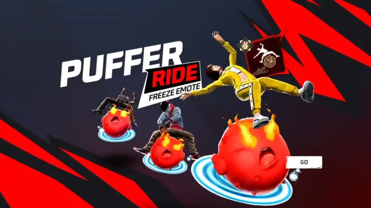Puffer Ride Freeze Emote is Coming in Faded Wheel Event - Garena Free Fire