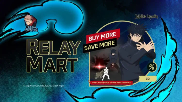 Relay Mart Discount Event Brings Megumi Fushiguro Bundle and Totality Emote in Free Fire MAX