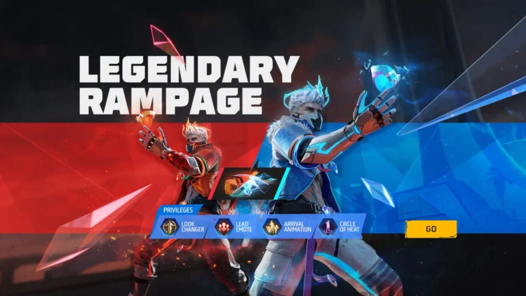 Legendary Rampage Event Returns to Free Fire With Red Tier Grand Rewards