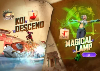 Magical Lamp x Koi Descend Arrival Animations Coming to Free Fire MAX in Moco Store Event