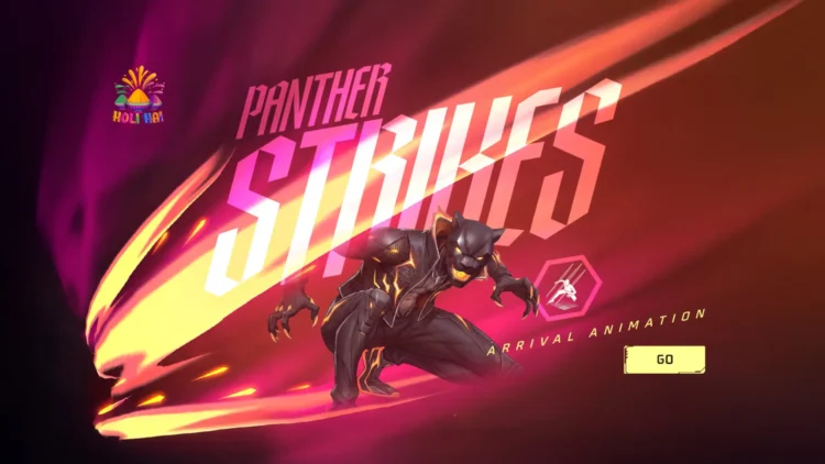 Panther Strikes Arrival Animation Faded Wheel Event Coming to Free Fire MAX