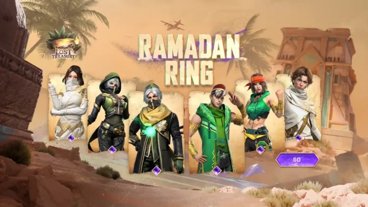 Ramadan Ring Event Old Ramadan Themed Bundles Return in Free Fire MAX