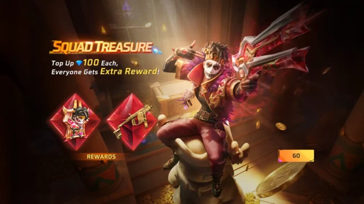 Free Rewards in Squad Treasure Event – Team Up & Top Up to Unlock Ramadan-Themed Items