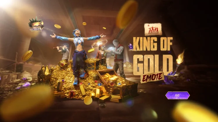 King of Gold Emote Faded Wheel Event Coming Soon in Free Fire MAX