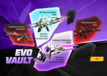 M1887 Sterling Conqueror is Back in May 2026 Evo Vault Event of Free Fire