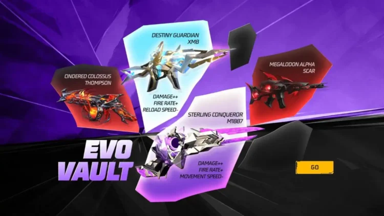 M1887 Sterling Conqueror is Back in May 2026 Evo Vault Event of Free Fire