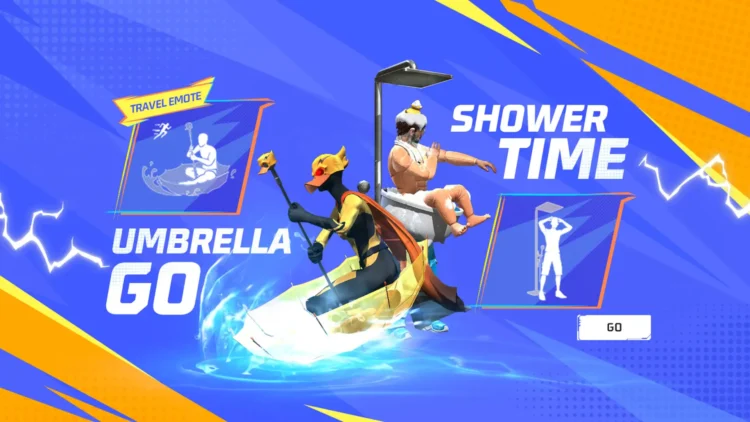 New Travel Emote “Umbrella Go” Arrives in Step Up Event in Free Fire MAX
