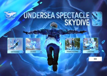 New Undersea Spectacle Skydive Arrives in Faded Wheel Event in Free Fire MAX