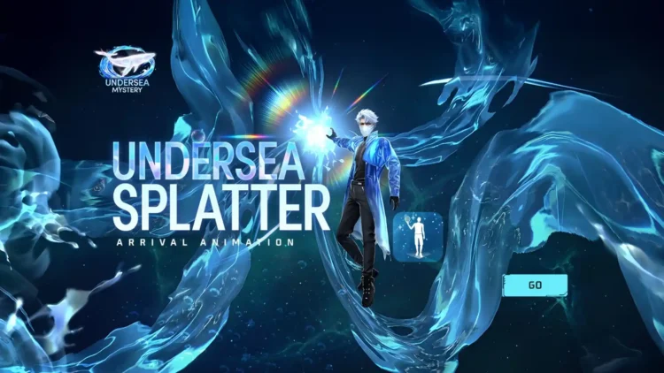 New Undersea Splatter Arrival Animation Coming in Faded Wheel Event in Free Fire MAX