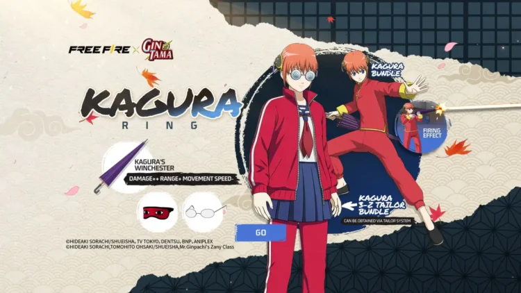 Unlock Kagura Bundle & Winchester Skin in New Premium Ring Event in Free Fire MAX