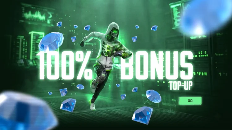 100% Bonus Top-Up Event Coming in Free Fire MAX — Get Extra Diamonds for Free