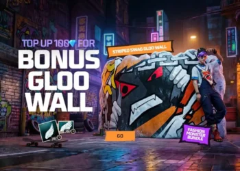 Bonus Gloo Wall Top-Up Event Coming on 22 May in Free Fire MAX
