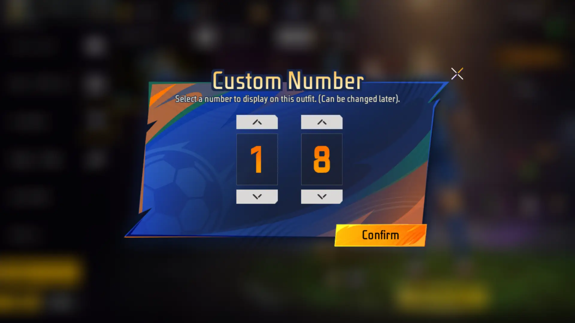 Football Star Bundle Number Customizing
